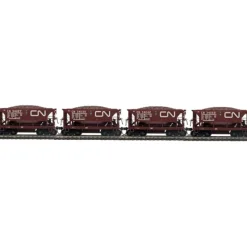 MTH 80-9008-4 HO Canadian National 70-To CD Ore Car w/ Load #1 (Set of 4) - Your Source for Gaming Essentials* Hot