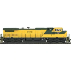 Best MTH 80-2295-0 HO Chicago & North Western Dash-9 Diesel Engine (DCC Ready) #8672 - Your Source for Gaming Essentials Trains