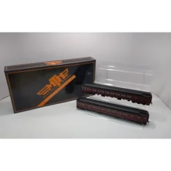MTH 80-40003 HO PRR Heavyweight Sleeper/Sleeper Passenger Car Set (Set of 2) - Your Source for Gaming Essentials* New