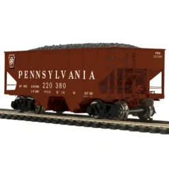 MTH 80-97055 HO PRR USRA 55 Ton 2-Bay Hopper Car #220380 - Your Source for Gaming Essentials* Hot