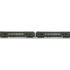 MTH 80-40009 HO Pullman Heavyweight Sleeper/Sleeper Passenger Car Set (Set of 2) - Your Source for Gaming Essentials* Clearance