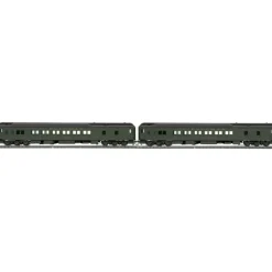 MTH 80-40009 HO Pullman Heavyweight Sleeper/Sleeper Passenger Car Set (Set of 2) - Your Source for Gaming Essentials* Clearance
