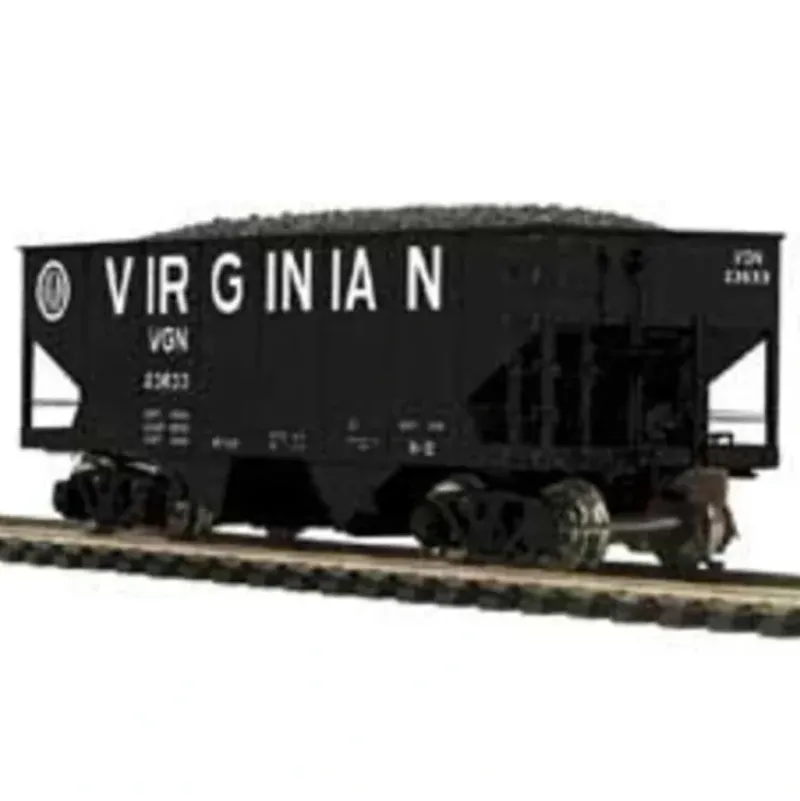 MTH 80-97068 HO Virginian USRA 55-Ton Steel 2-Bay Hopper with Load #23633 - Your Source for Gaming Essentials* Clearance