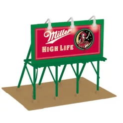 MTH 30-90496 Miller High Life Lighted Billboard - Your Source for Gaming Essentials* Discount