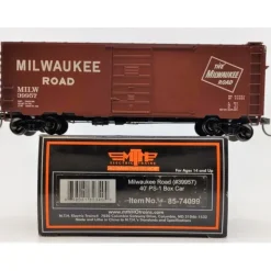 MTH 85-74099 Milwaukee Road HO Scale 40 PS-1 Boxcar #39957 - Your Source for Gaming Essentials*