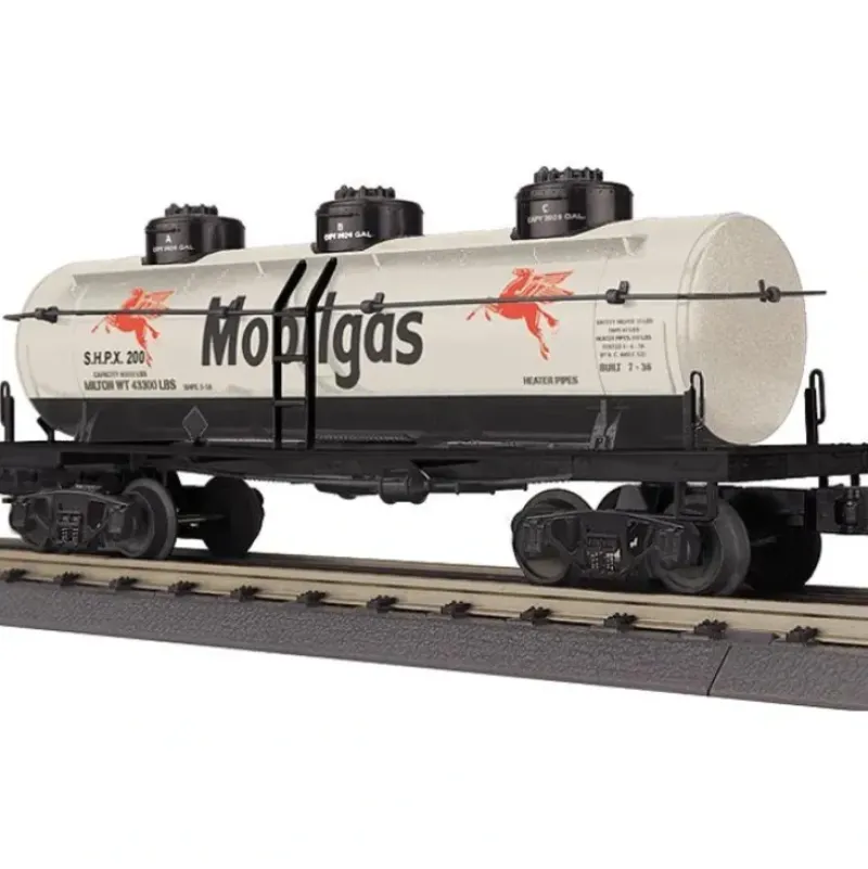 MTH 30-73419 Mobilgas 3-Dome Tank Car #200 - Your Source for Gaming Essentials* Clearance