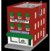 MTH 30-90410 Mr. Floyd's Barber Shop 3-Story City Building w/Fire - Your Source for Gaming Essentials* New