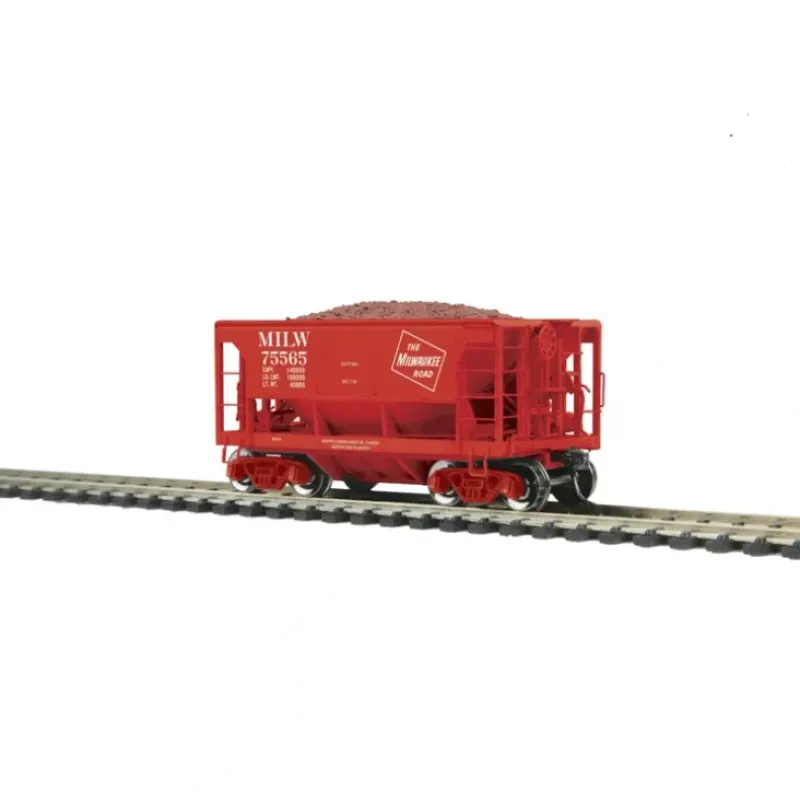 MTH 80-97037 MTH 8097037 HO Scale Milwaukee Road #75565 70-Ton Ore Car with Load - Your Source for Gaming Essentials* New