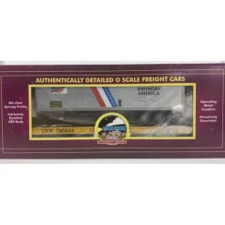 MTH 2095120 MTH 20-95120 O Chicago North Western Flat Car w/ 40' Trailer #780534 - Your Source for Gaming Essentials* Best