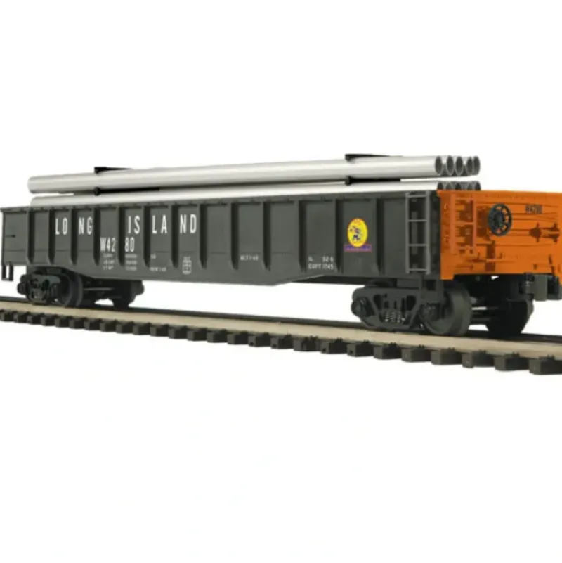 MTH 20-98904 MTH 2098904 O Scale Long Island Gondola Car w/ Pipe Load - Your Source for Gaming Essentials* Clearance