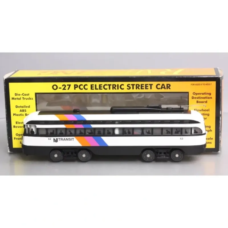 MTH 30-2524-1 New Jersey Transit Electric Street Car w/PS2 #12 EX/Box - Your Source for Gaming Essentials* Clearance