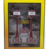 MTH 30-1084 O #57 Red Die-Cast Corner Lamp Set (Pack of 2) - Your Source for Gaming Essentials* Outlet