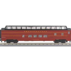 MTH 30-67714 O-27 60' Streamline Full Vista Dome, PRR - Your Source for Gaming Essentials* Sale