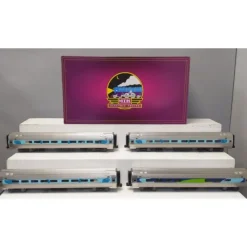 MTH 20-64021 O Amtrak Amfleet Passenger 4-Car Set EX/Box - Your Source for Gaming Essentials* Best