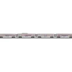 MTH 30-67793 O Amtrak RailKing 60' Streamlined Passenger Car Set (Set of 4) - Your Source for Gaming Essentials* Clearance
