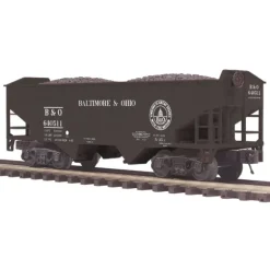 MTH 20-97819 O Baltimore & Ohio 2-Bay Offset-Side Steel Hopper #640511 - Your Source for Gaming Essentials* New