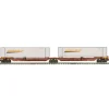 MTH 20-95103 O BNSF Spine Car Set with 2 48' Containers (Set of 2) - Your Source for Gaming Essentials* New