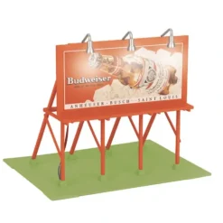 MTH 30-90208 O Budweiser Anheuser Busch Lighted Billboard - Your Source for Gaming Essentials* Outlet