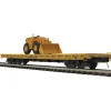 Best MTH 20-98796 O Caterpillar Flat Car w/CAT Load #140820 - Your Source for Gaming Essentials Trains