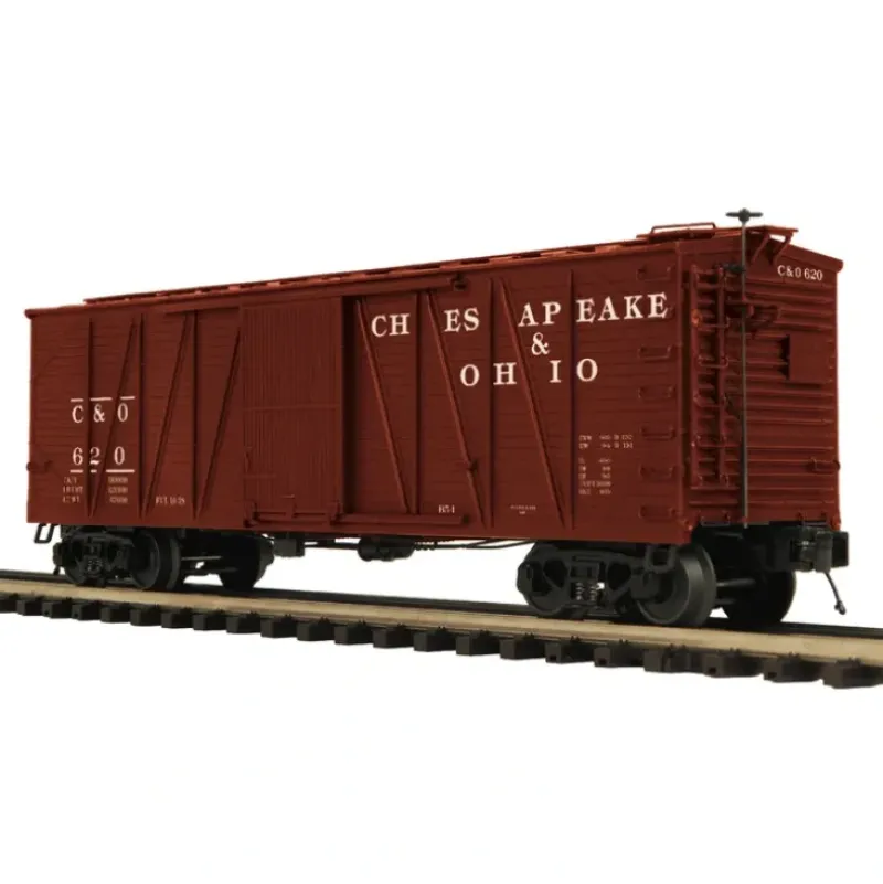 MTH 20-93659 O Chesapeake & Ohio USRA 40' SS 3-Rail Wood Boxcar #620 - Your Source for Gaming Essentials* New