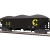MTH 20-97821 O Chessie 4-Bay Hopper Car with Coal Load #192050 - Your Source for Gaming Essentials* Outlet