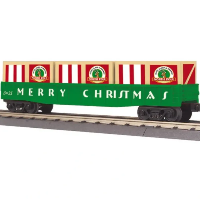 MTH 30-72114 O Christmas Gondola w/Crates - Your Source for Gaming Essentials* Clearance