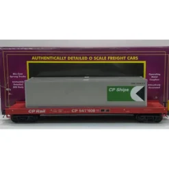 MTH 20-98986 O CP Rail Flatcar w/40' Container - Your Source for Gaming Essentials* Sale