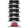 MTH 20-90673 O Erie 2-Bay Fish Belly Hopper Car Set with Caboose (Set of 5) - Your Source for Gaming Essentials* Sale