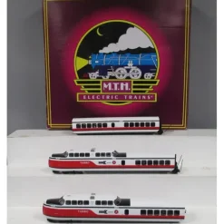MTH 20-20035-1 O Gauge Amtrak Turbotrain Passenger Car Set with PS 3.0 - Your Source for Gaming Essentials* Best