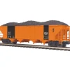 MTH 20-97782 O Gauge Bessemer & Lake Erie 4-Bay Hopper w/Coal Load #65001 - Your Source for Gaming Essentials*
