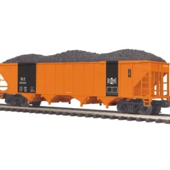 MTH 20-97782 O Gauge Bessemer & Lake Erie 4-Bay Hopper w/Coal Load #65001 - Your Source for Gaming Essentials*