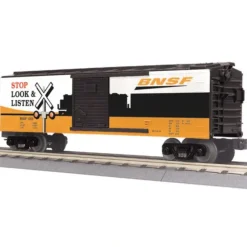 MTH 30-74778 O Gauge BNSF Box Car w/Blinking LEDs - Your Source for Gaming Essentials* New