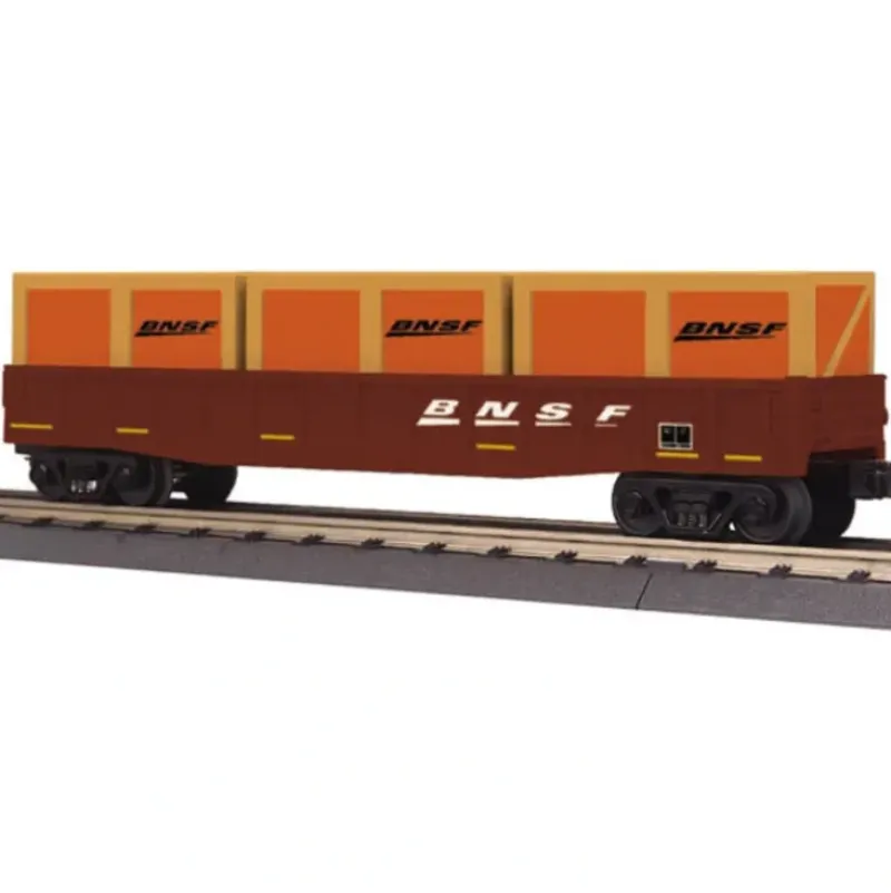 MTH 30-72117 O Gauge BNSF Gondola Car #516380 w/Crates - Your Source for Gaming Essentials* Discount