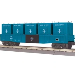 Discount MTH 30-72094 O Gauge Boston & Maine Gondola Car # 9046 with LCL Containers - Your Source for Gaming Essentials Trains