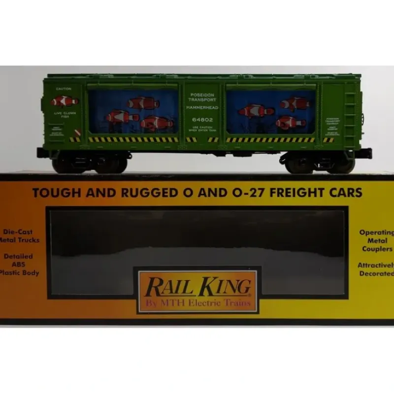 MTH 30-79352 O Gauge Clown Fish Transport Operating Action Car - Your Source for Gaming Essentials*