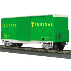 MTH 30-74734 O Gauge Illinois Terminal 40' High Cube Box Car #473072 - Your Source for Gaming Essentials* Online