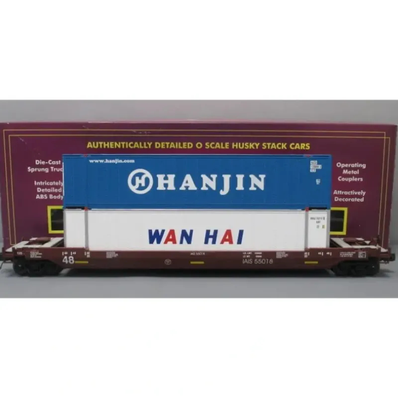 MTH 20-95107 O Gauge Iowa Interstate Husky Stack Car #55018 - Your Source for Gaming Essentials*