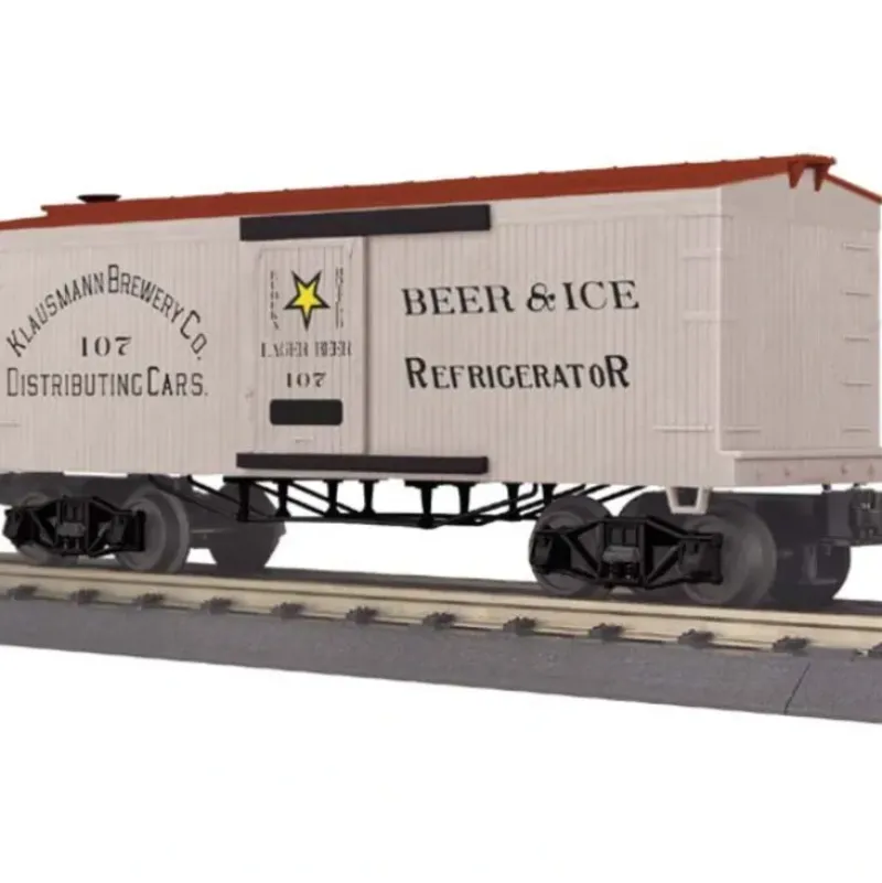 MTH 30-74580 O Gauge Klausman Brewing 19th Century 34' Box Car #107 - Your Source for Gaming Essentials* Clearance