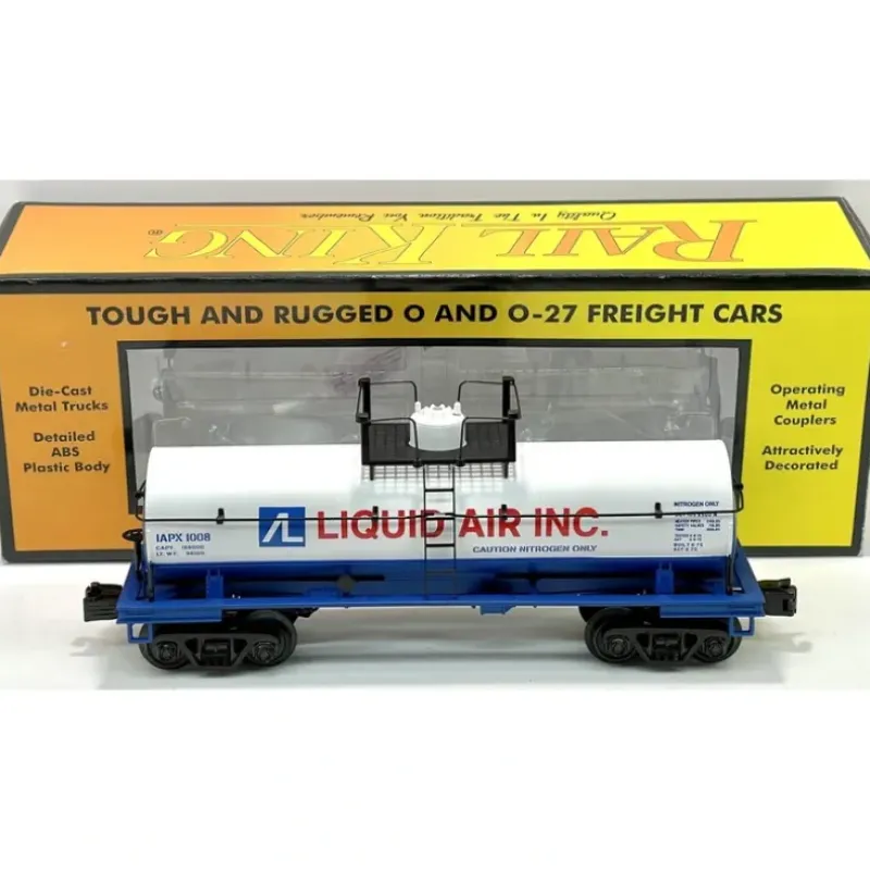 MTH 30-73390 O Gauge Liquid Air Smoking Tank Car - Your Source for Gaming Essentials* New