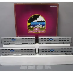 MTH 20-65192 O Gauge Metra Premier Bi-Level Passenger 4-Car Set - Your Source for Gaming Essentials* Best