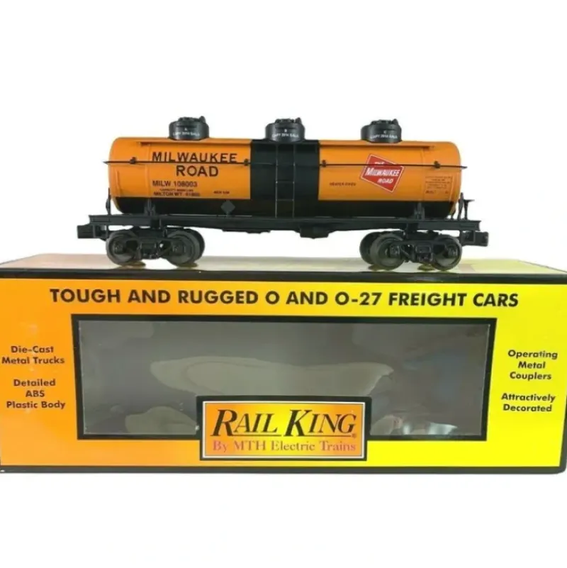 MTH 30-73399 O Gauge Milwaukee Road Triple Dome Tank Car #108003 - Your Source for Gaming Essentials*