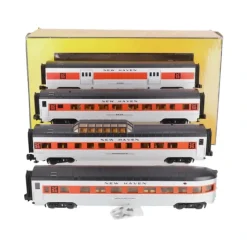 MTH 30-67797 O Gauge New Haven 60' Streamlined 4-Car Passenger Car Set - Your Source for Gaming Essentials* Discount