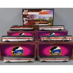 MTH 20-2197-1 O Gauge New Haven EP-5 Electric Passenger Train Set w/PS1 EX/Box - Your Source for Gaming Essentials* Discount