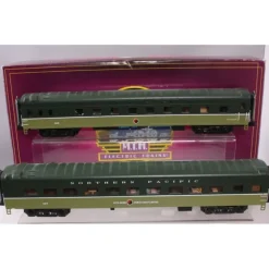 MTH 20-66238 O Gauge Northern Pacific 70' treamlined Sleeper/ Diner Set (2 Cars) - Your Source for Gaming Essentials* Discount