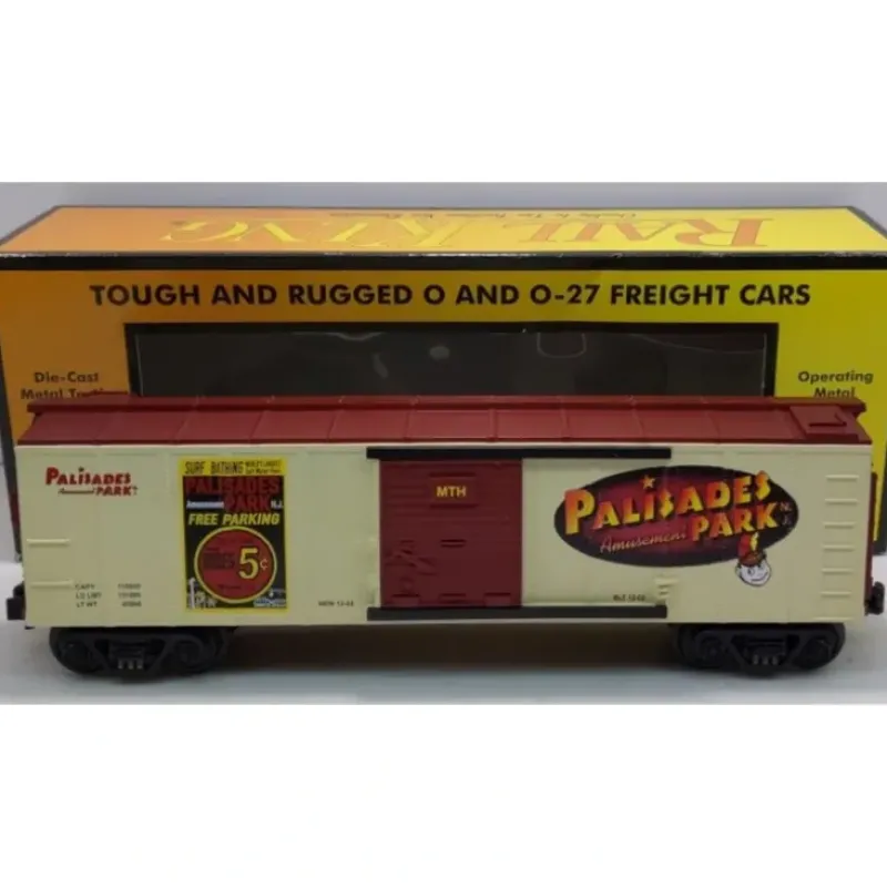 MTH 30-74091 O Gauge Palisades Park Box Car LN/Box - Your Source for Gaming Essentials*