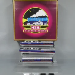 MTH 20-20037-1 O Gauge Penn Central Turbotrain Passenger Train Set with PS3.0 - Your Source for Gaming Essentials* Sale