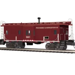 MTH 20-91420 O Gauge Providence & Worcester Bay Window Caboose #5001 - Your Source for Gaming Essentials* Clearance