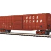 MTH 2093548 O Gauge Rock Island 50' Waffle Boxcar #62682 - Your Source for Gaming Essentials* Best