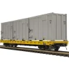 MTH 20-98888 O Gauge Union Pacific 60' Flat Car #52042 w/ Trash Containers - Your Source for Gaming Essentials* Outlet