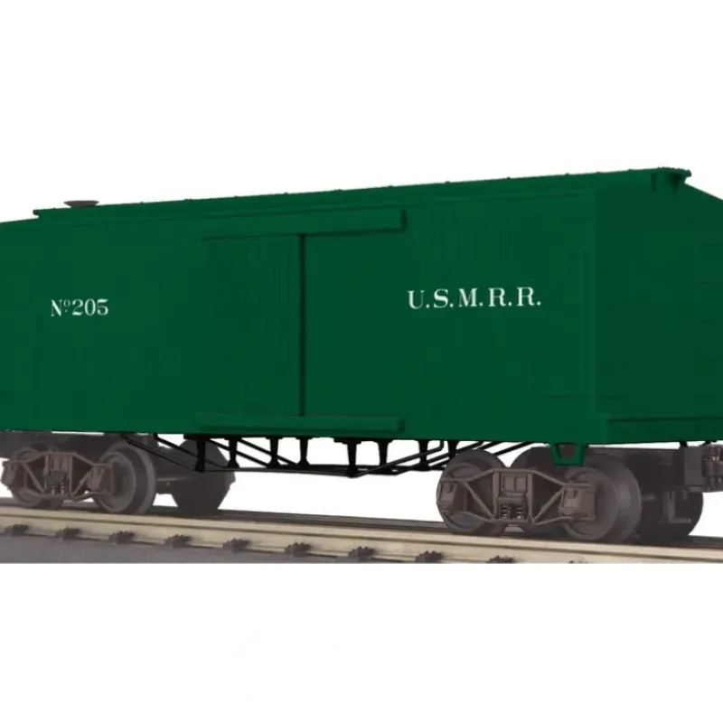 MTH 30-74667 O Gauge US Military Railroad 19th Century 34' Boxcar #205 - Your Source for Gaming Essentials*